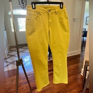 Cropped flare denim Size 2 NWOT